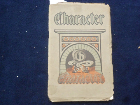 1909 AUGUST-SEPTEMBER CHARACTER ART-IN-INK SOFTCOVER BOOK - J 9649
