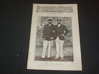 1910 JANUARY 22 HARPER'S WEEKLY MAGAZINE - TSAR & THE PRINCE OF WALES - ST 6364