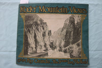 1943 ROCKY MOUNTAIN VIEWS OF THE RIO GRANDE - LOT OF 2 - SOFTCOVER BOOK - K 2484