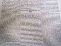 1856 FEBRUARY 1 THE WORKING FARMER DEVOTED TO AGRICULTURE NEWSPAPER - NP 4248