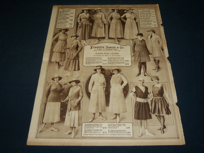 1917 MAY 20 NEW YORK TIMES ROTO PICTURE SECTION - JOSEPH CHOATE - NT 8984