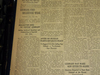 1918 JANUARY 5 NEW YORK TIMES - GERMANY REFUSES TO QUIT TERRITORY - NT 7914