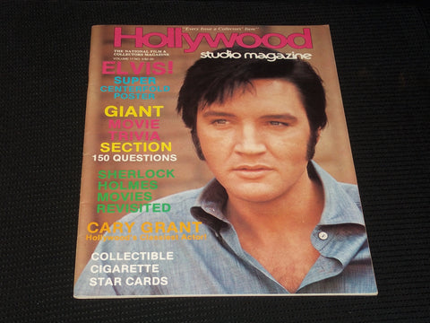 1984 JUNE HOLLYWOOD STUDIO MAGAZINE - ELVIS PRESLEY FRONT COVER - E 3433