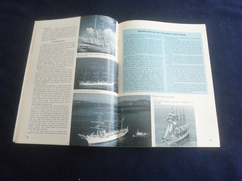 1976 MAY SEA POWER MAGAZINE - A NAUTICAL BICENTENNIAL- ST 7041