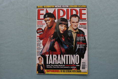 1998 APRIL EMPIRE MAGAZINE - QUENTIN TARANTINO COVER - E 19622