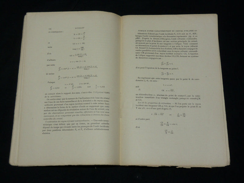 1911-1917 JOURNAL DE PHYSIQUE THEORIQUE ET APPLIQUEE MAGAZINE LOT OF 43 - WR 833