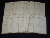 1922 THE JOURNAL OF PHILOSOPHY MAGAZINE LOT OF 18 ISSUES - WR 632C