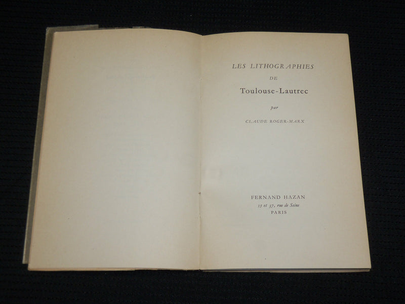 1948-1951 BIBLIOTHEQUE ALDINE - DELACROIX - LAUTREC FRENCH BOOK LOT OF 2- J 6882