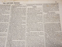 1852 APRIL 10 NEW YORK WEEKLY TRIBUNE - JOURNEY ACROSS NUBIAN DESERT - NP 3879Z