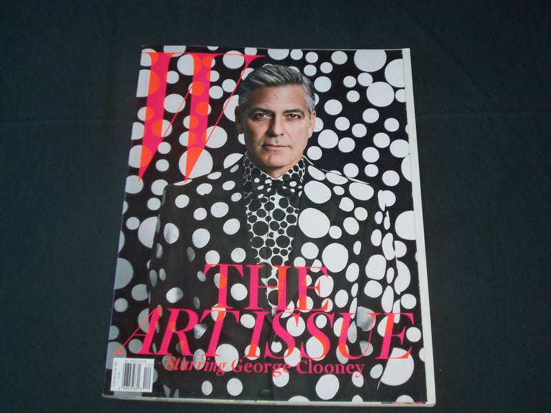 2013 DECEMBER / 2014 JANUARY W MAGAZINE - GEORGE CLOONEY COVER- RC 1430