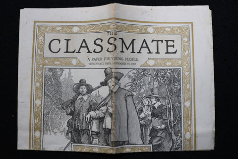 1927 NOVEMBER 19 THE CLASSMATE - PAPER FOR YOUNG PEOPLE - K 2944