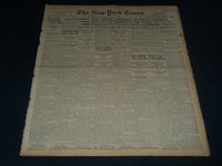 1919 JANUARY 18 NEW YORK TIMES - PRESS WINS LIMITED ADMISSION TO PEACE - NT 7522