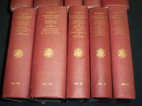 1915-1916 PAN AMERICAN SCIENTIFIC CONGRESS PROCEEDINGS VOLUME LOT OF 10 - KD 5L