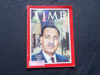 1958 OCTOBER 13 TIME MAGAZINE - ALGERIA'S FERHAT ABBAS - T 1659