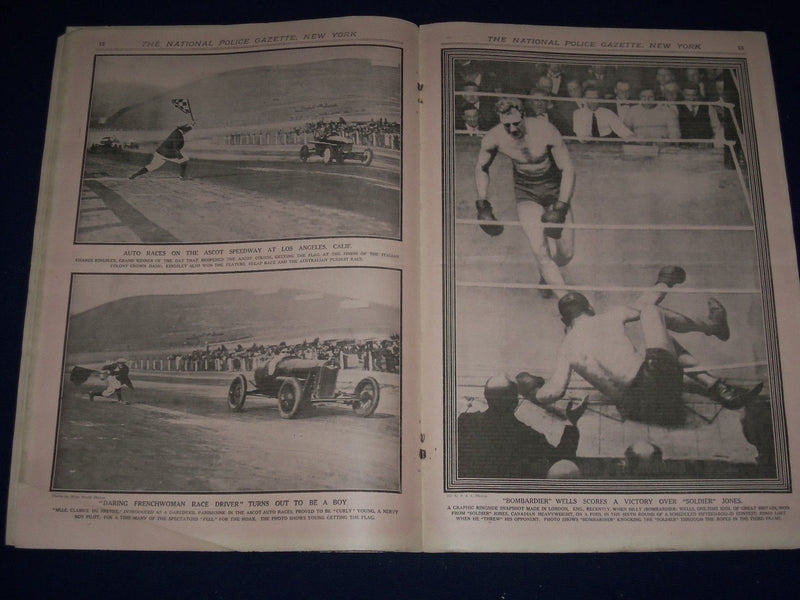 1925 MAR 14 NATIONAL POLICE GAZETTE - NATALIE KINGSTON - JACK DEMPSEY - SP 3056