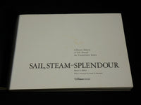 1977 SAIL, STEAM AND SPLENDOR HARDCOVER BOOK BY BYRON MILLER - I 1886