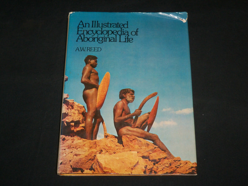 1974 AN ILLUSTRATED ENCYCLOPEDIA OF ABORIGINAL HARDCOVER BOOK - KD 7157