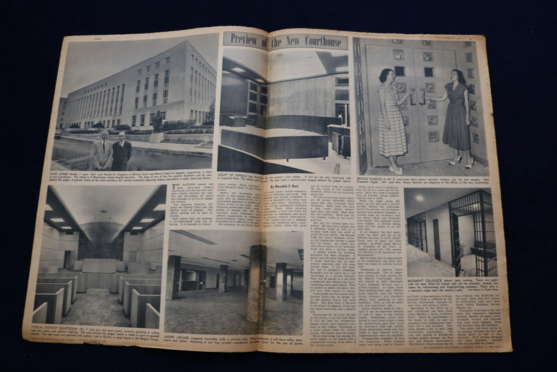 1952 AUG 10 WASHINGTON STAR PICTORIAL MAGAZINE - ALONG THE WATERFRONT - E 23326