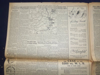 1944 JUNE 26 NEW YORK TIMES -AMERICANS IN CHERBOURG, FIGHT WAY TO DOCKS- NP 6578