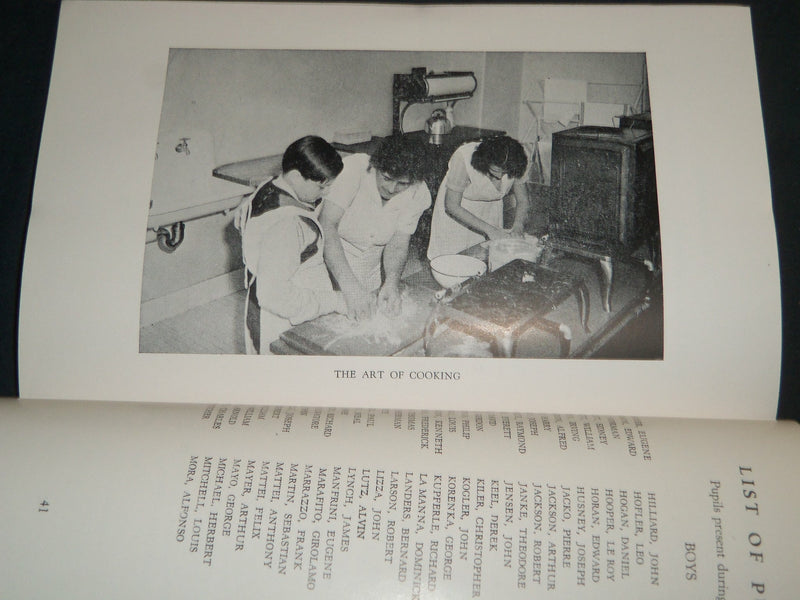 1937-1945 NY INSTITUTE FOR THE EDUCATION OF THE BLIND REPORTS LOT OF 9 - O 131