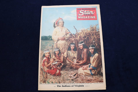 1952 JUNE 22 WASHINGTON STAR PICTORIAL MAGAZINE - CHIEF LONE EAGLE - E 23321