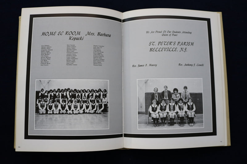 1979 PEACE PACT QUEEN OF PEACE HIGH SCHOOL YEARBOOK - NO. ARLINGTON, NJ- YB 3443