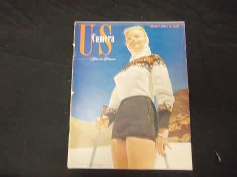 1948 FEBRUARY U.S. CAMERA MAGAZINE - NICE PHOTOS, ARTICLES & ADS - ST 1868