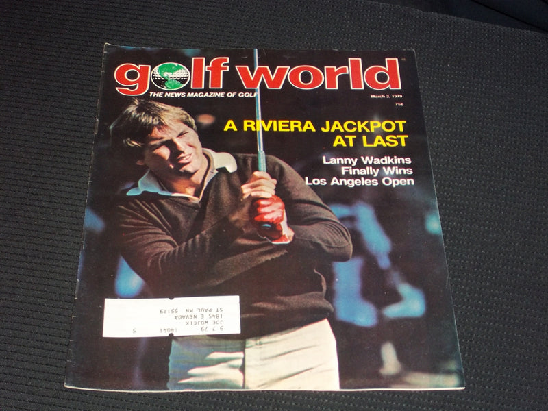 1979 MARCH 2 GOLF WORLD MAGAZINE - BOB BYMAN FRONT COVER - E 6623