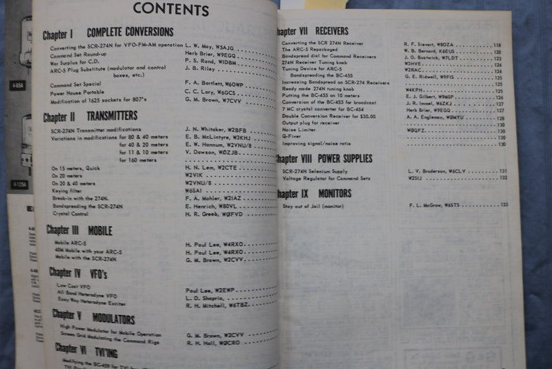 1957 COMMAND SETS MAGAZINE - RADIO - CQ TECHNICAL SERIES - K 2968