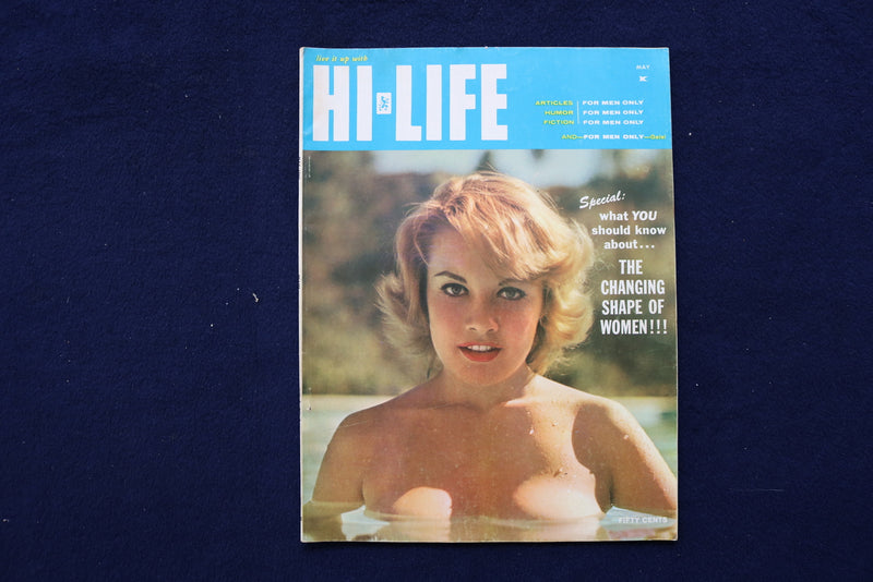 1960 MAY HI LIFE MAGAZINE - THE CHANGING SHAPE OF WOMEN - E 12113