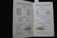 1912 APRIL 10 PEQUOSETTE LODGE A.F. & A.M. PROGRAM - WATERTOWN, MA - K 1815