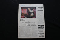 1931 JULY WOMAN'S WORLD MAGAZINE - BOYS WITH TOY SAILBOATS COVER - E 10368