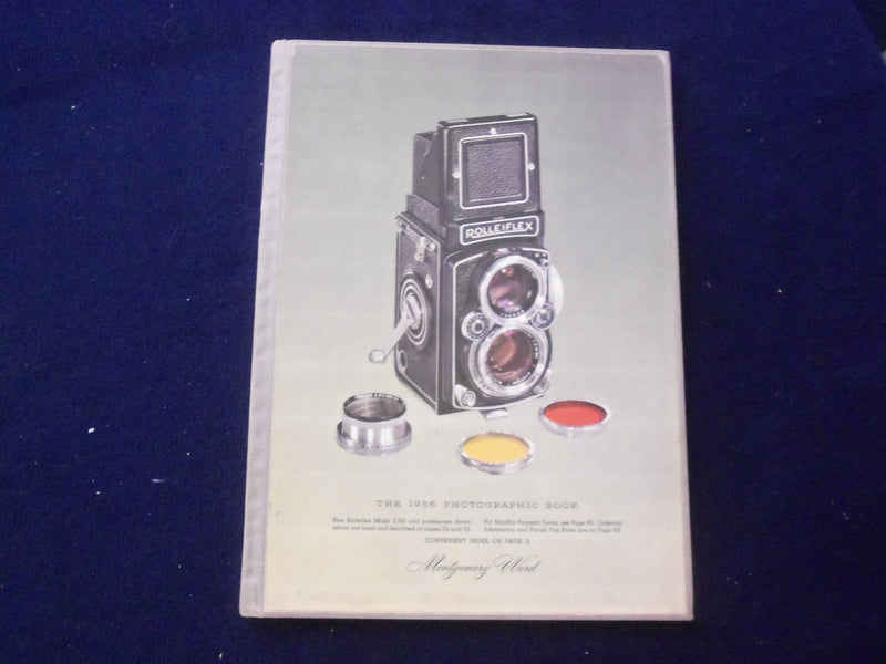 1956 MONTGOMERY WARD PHOTOGRAPHIC CATALOG - HARDCOVER - R 96U