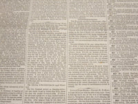 1854 NEW YORK UNIVERSE NEWSPAPERS LOT OF 2 - A. J. WILLIAMSON - NP 3879S