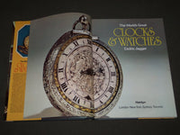 1977 THE WORLD'S GREAT CLOCK & WATCHES BOOK BY CEDRIC JAGGER - D 165