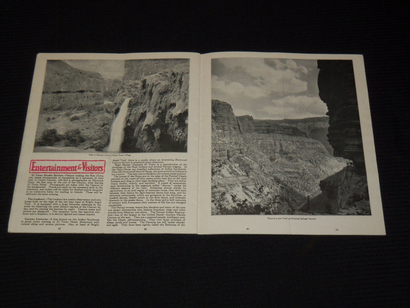 1931 GRAND CANYON OUTINGS BOOK - SANTA FE - J 9591