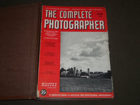 1942 THE COMPLETE PHOTOGRAPHER MAGAZINE BOUND VOLUME - ISSUES #25-30 - KD 4920