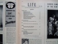 1938 APRIL 11 LIFE MAGAZINE - FASHION NOTE - L 73