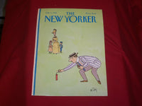 1982 JULY 5 NEW YORKER MAGAZINE FRONT COVER ONLY - GREAT ART FOR FRAMING