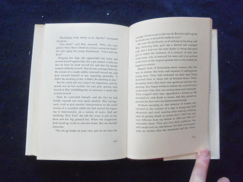 1967 COLETTE THE PURE & THE IMPURE HARDCOVER BOOK INTRO BY JANET FLANNER-KD 8238