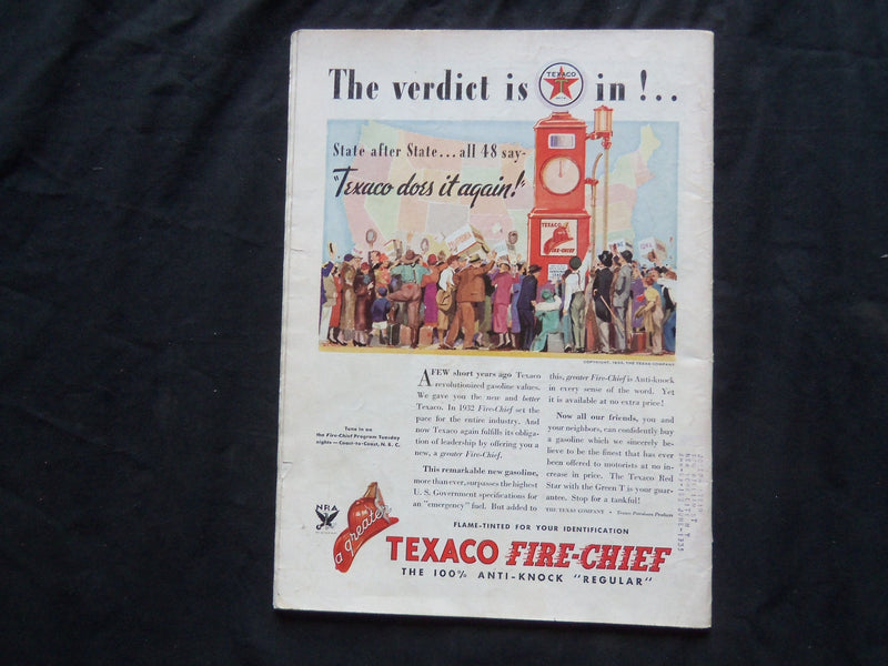 1933 OCTOBER 23 TIME MAGAZINE - LAGUARDIA, O'BRIEN AN DCKEE - T 393