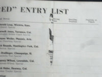 1960 SEP 17 HOOSIER HUNDRED RACING PROGRAM -INDIANA STATE FAIRGROUNDS - SP 3804M