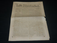 1856 MARCH 8 LIFE ILLUSTRATED NEWSPAPER - NEW YORK STATE IDIOT ASYLUM - NP 4801
