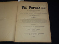 1884 JULY-SEPTEMBER LA VIE POPULAIRE FRENCH MAGAZINE BOUND VOLUME - R 89B