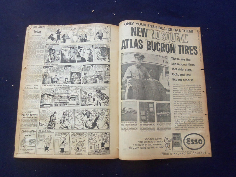 1959 JUNE 24 BOSTON AMERICAN NEWSPAPER - STATE OKS 4 BUS LINES - NP 6241