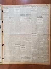 1921 FEBRUARY 9 NEW YORK TIMES - GEDDES COMING TO PRESS DISARMAMENT - NT 8118