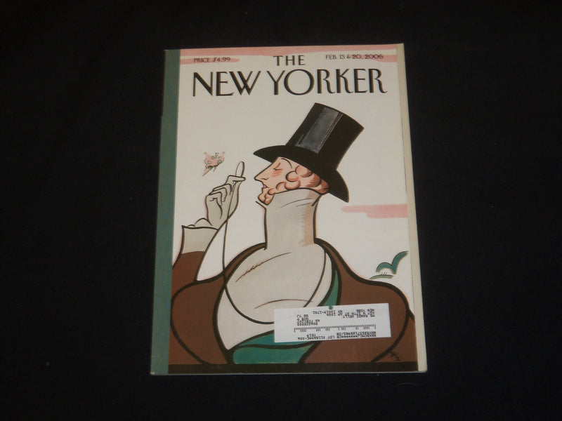 2006 FEBRUARY 13 & 20 THE NEW YORKER MAGAZINE - ILLUSTRATED COVER - NY 2062