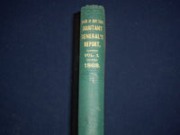 1868 STATE OF NEW YORK ANNUAL REPORT OF ADJUSTANT GENERAL VOLUME 1 - KD 2828