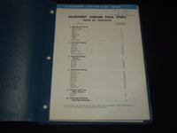 1960'S DATA SHEETS SPECIAL STEELS CATALOG - ALLEGHENY LUDLUM STEEL - KD 3912N