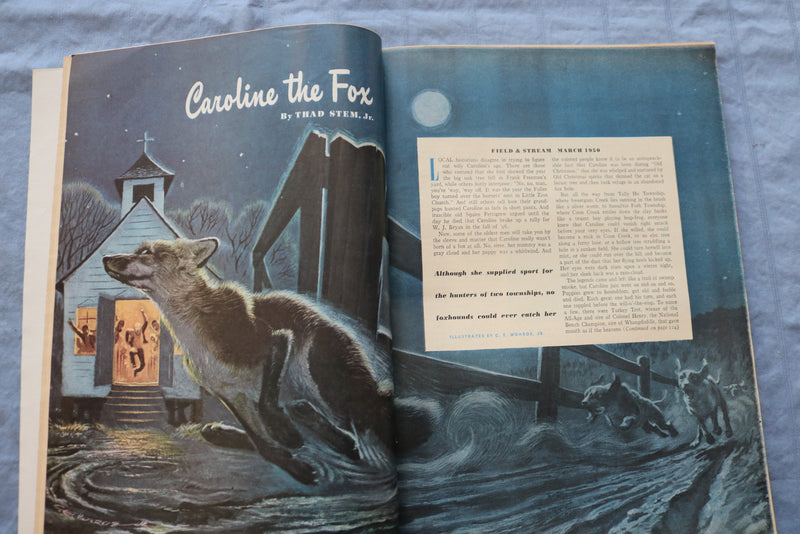 1950 MARCH FIELD & STREAM MAGAZINE - PRIZE WINNERS FISHING CONTEST - ST 1001D